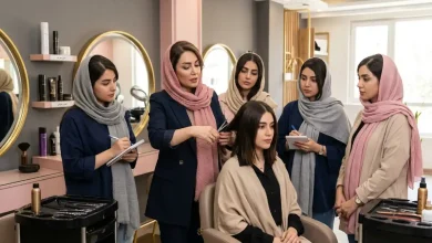 بهترین آموزشگاه آرایشگری زنانه در شیراز