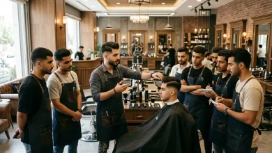 بهترین آموزشگاه آرایشگری مردانه در اهواز