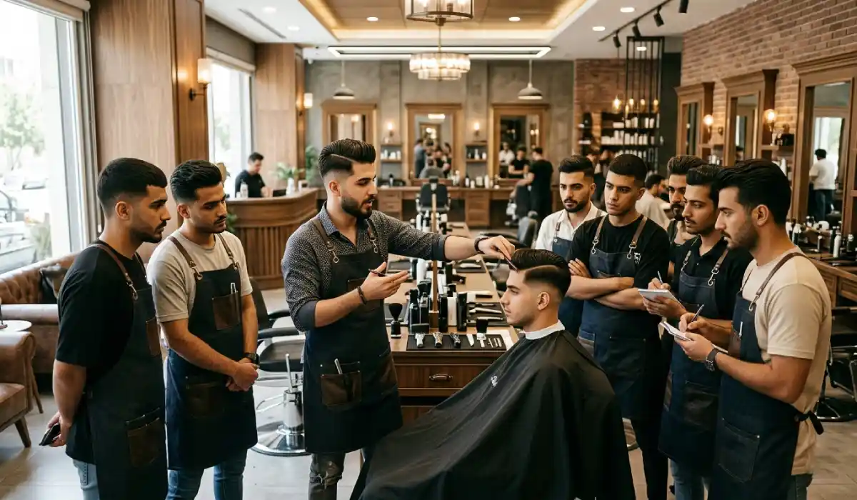 بهترین آموزشگاه آرایشگری مردانه در اهواز