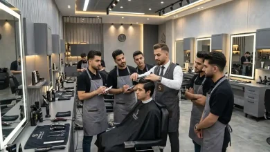 بهترین آموزشگاه آرایشگری مردانه در شیراز